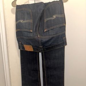 2 Pairs of Nudie Denim Jeans ! 33/34  & 32/34 ! 100% Authentic !!